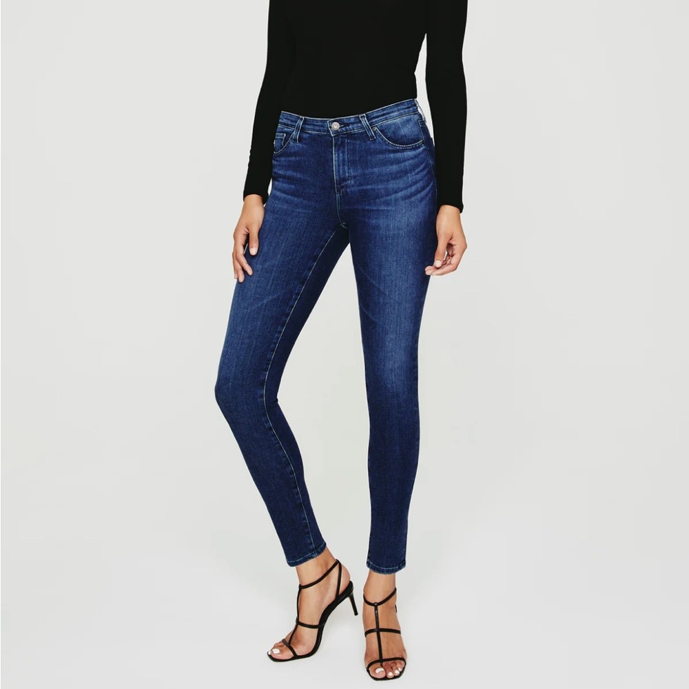 EUC! AG Adriano Goldschmied Skinny Ankle 360° Stretch Jeans, Size 33 - Picture 3 of 13